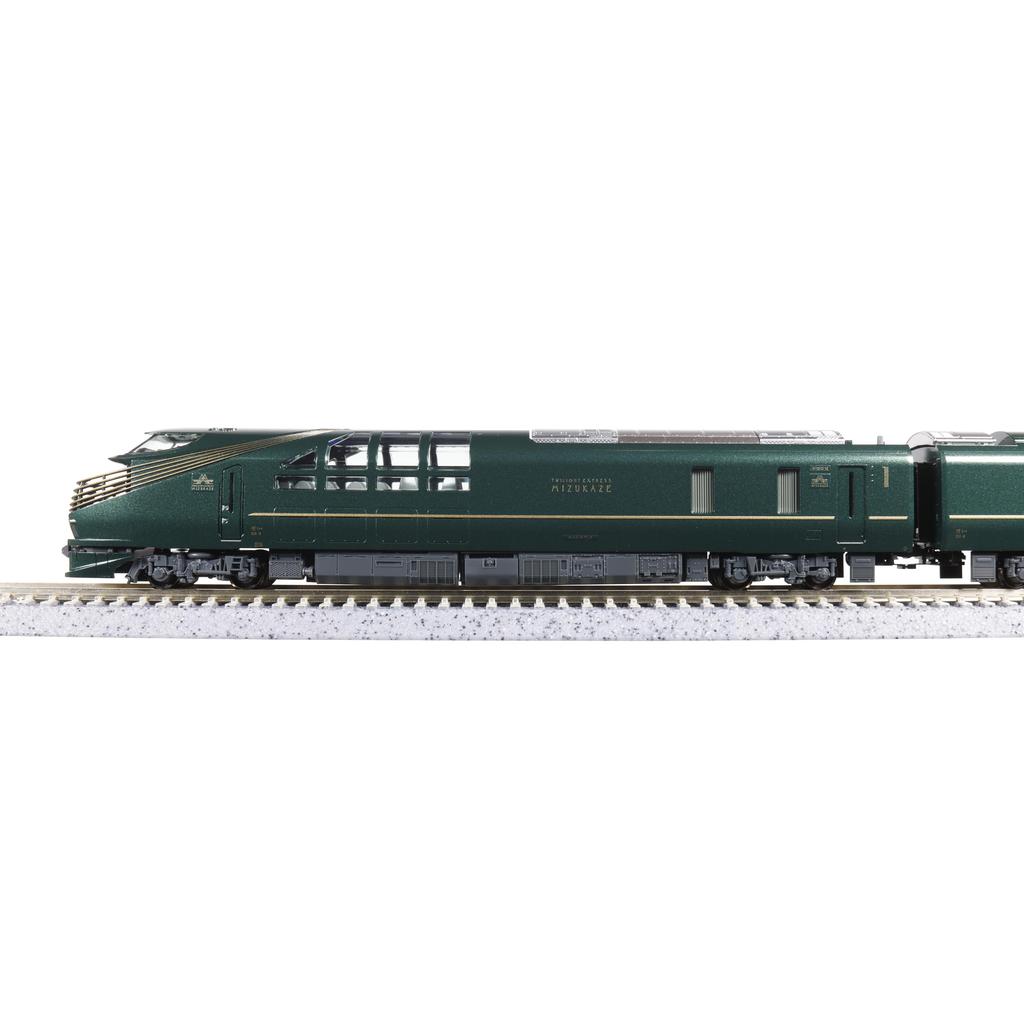 KATO N Gauge 87 Series "TWILIGHT EXPRESS Mizukaze" 4-Car Basic Set Diesel Train Model 10-1965