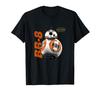 STAR WARS The Force Awakens BB-8 Hero Droid Vintage Icon T-Shirt