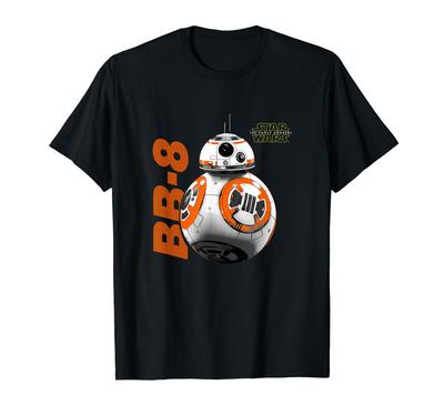 STAR WARS The Force Awakens BB-8 Hero Droid Vintage Icon T-Shirt