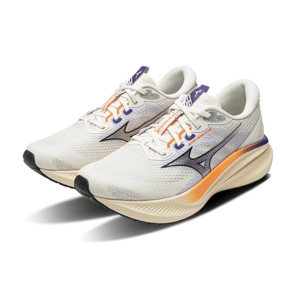 Mizuno Astro Plus II Comfortable Fabric Low-Top Running Shoes Unisex sneaker Snow-White D1GH251109
