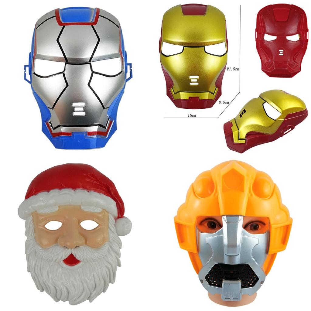 Plastic Thor Helmet Mask For Adult Unisex Halloween Masquerade Parties**