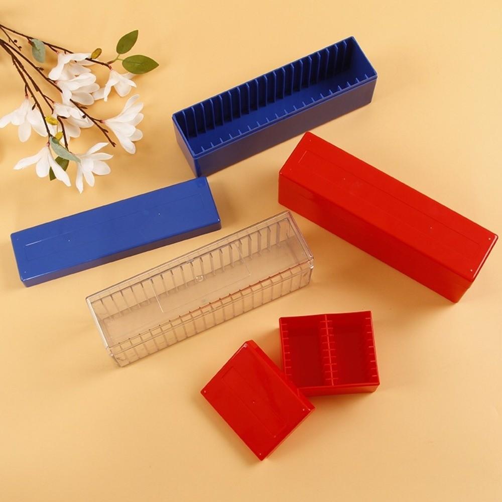 New 20-Slot Coin Storage Box Plastic Display Case Souvenir Coin Collection Boxes Coin Organizer Case Coin Collection