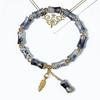 Elegant Crystal Butterfly Beaded Bracelet