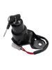 2-Pin Ignition Key Switch For Yamaha Virago 535 XV535 XV400 1987-2003