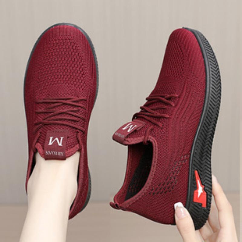 Schuhe für Damen, atmungsaktive und vielseitige Freizeitschuhe, Einzelschuh
