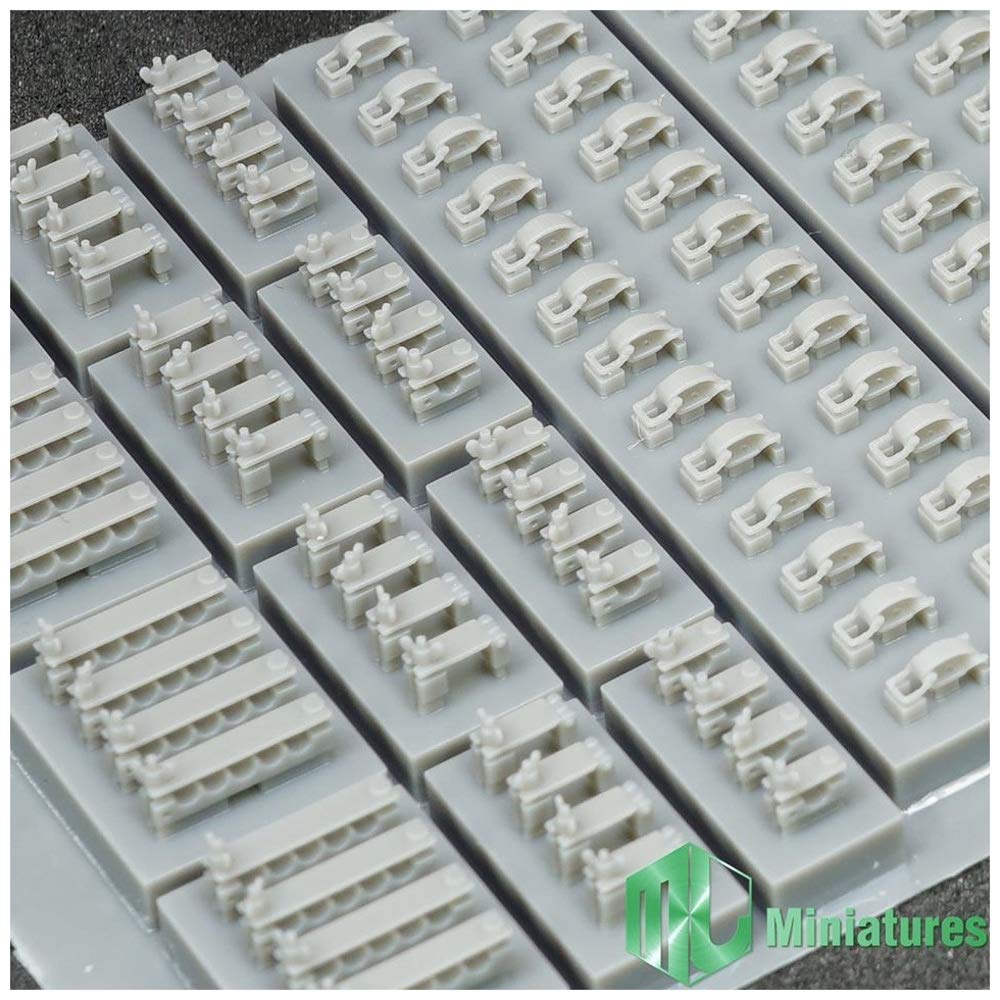 MJ Miniatures 1/35 Scale WWII German OVM Clamp Tool Set for Plastic Models (MJEZ35001)