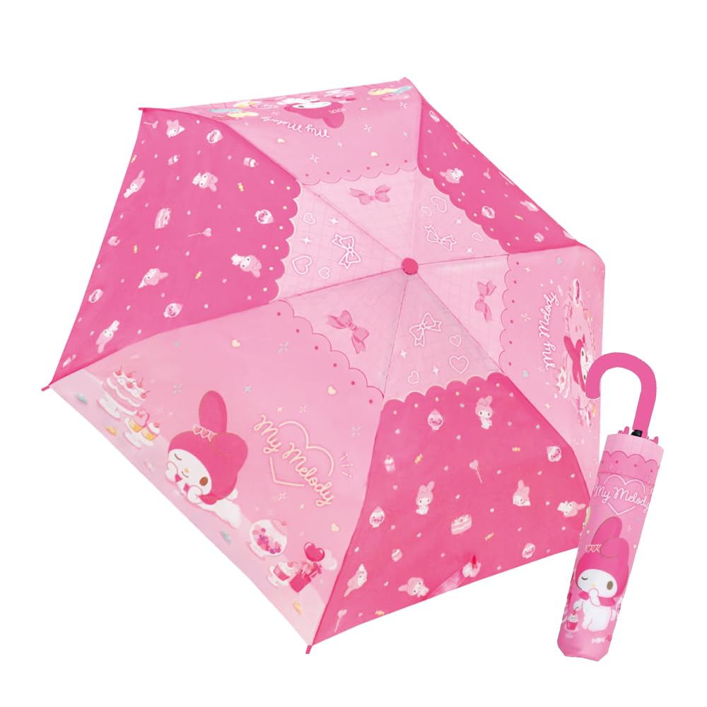 Planning 53cm Folding Umbrella My Melody Pink World 90472 Jay's