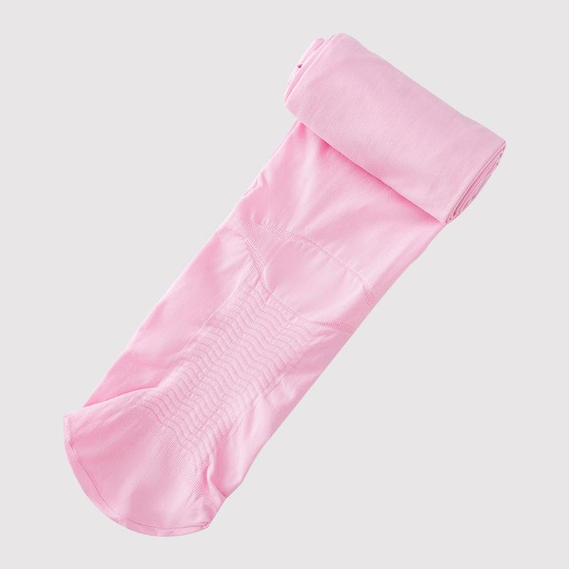 Girls’ 60D Thin Velvet Anti-Pilling Dance Tights - White, Spring/Autumn