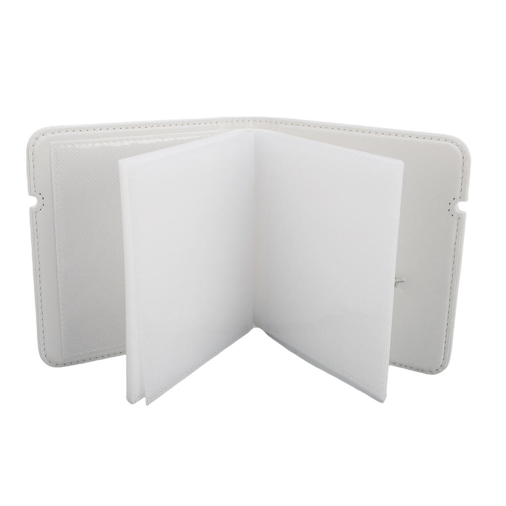 Photo Album Book Fit for Polaroid 600 W210 W300 W400 Photo Sizes Instant Photo Album PU Leather Clear PVC Film