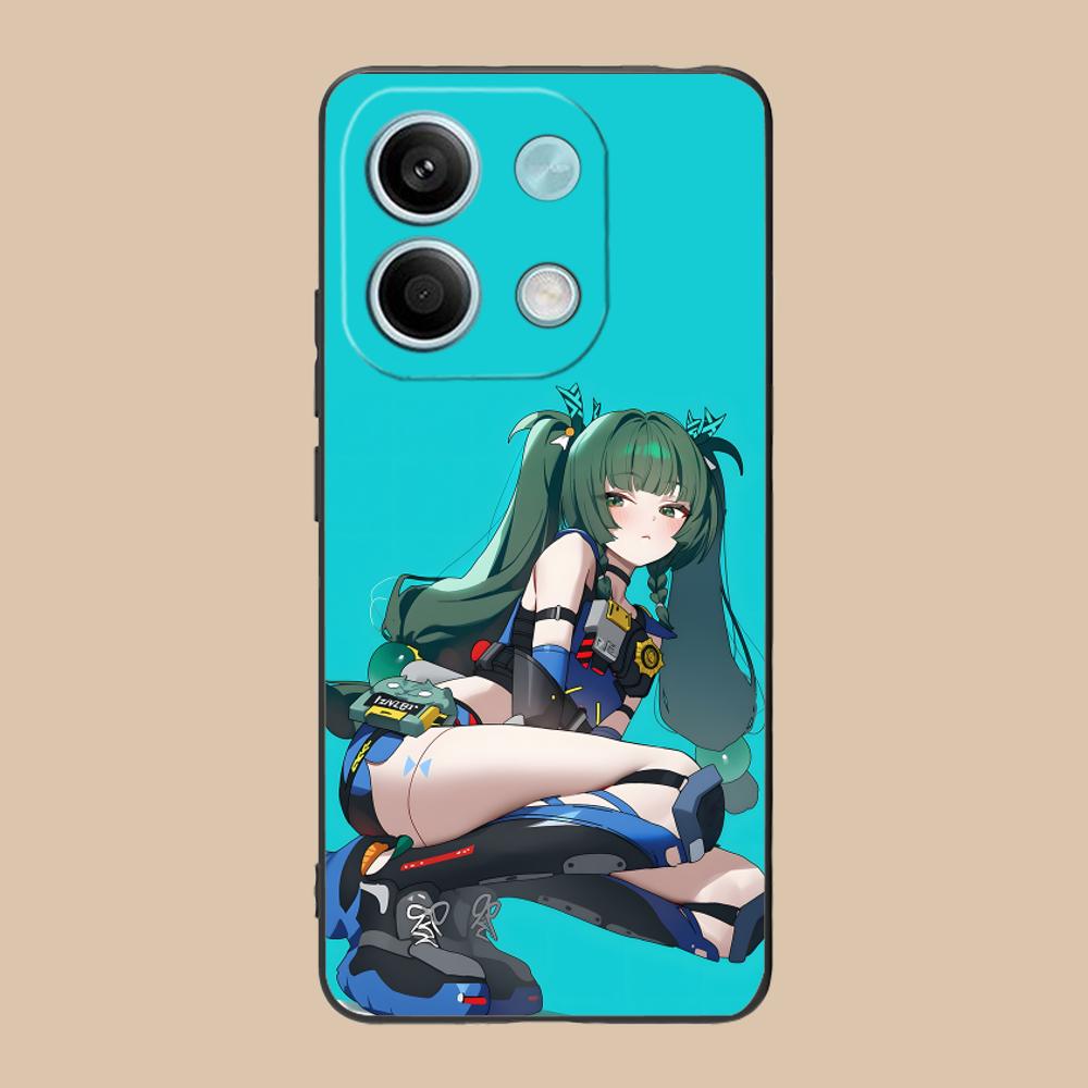 Zenless Zone Zero QingYi Phone Case for POCO F7 F6 F5 F4 F3 F2 Pro GT C75 C71 C65 C61 C40 Pro Ultra Colorful Printing Cover