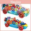 Transparent Gear Big G Electric Toy Car With Light And Music For Kids Emotional Development