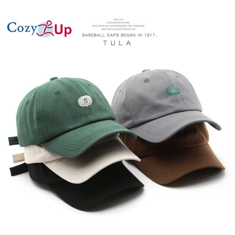 

Cozy Up Мода Унисекс Бейсболка Хлопок Повседневная Спина Пряжка Новый Оттенок