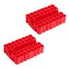 32 Holes Screwdriver Bits Holder PVC Soft Rubber Storage Tray Organizer Hex Screwdriver Head Drill Bit Stand Power Tool