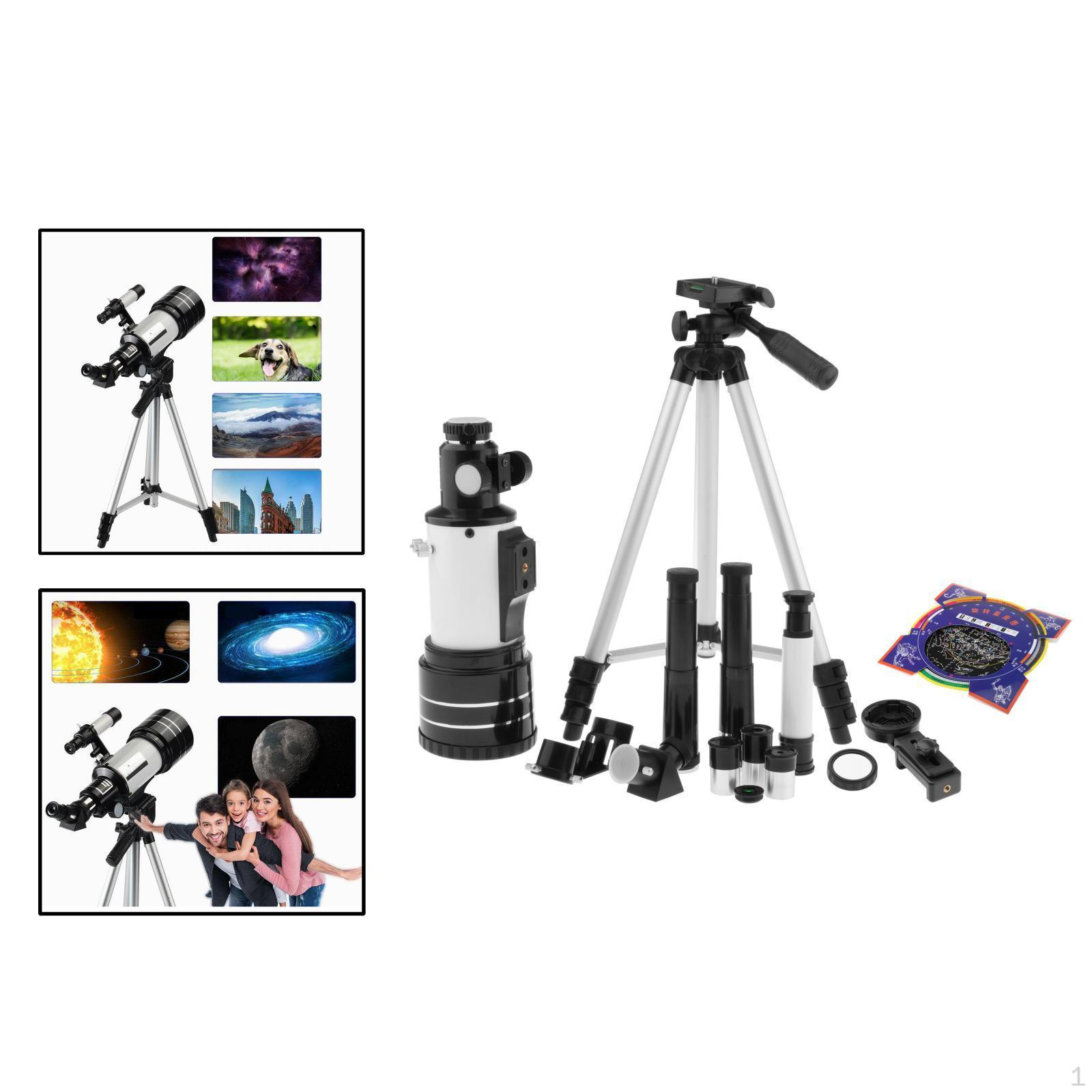 for Children Astronomy Beginners, HD Astronomical Astronomy, 70mm Starter with Storage Bag, Type E