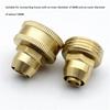 Outdoor Irrigation Quickly Connects Adapter Hose Fitting With Anti Corrosion Brasses Construction Universals