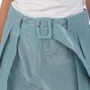 Women's High-Waisted Pleated Shorts 5NP41T