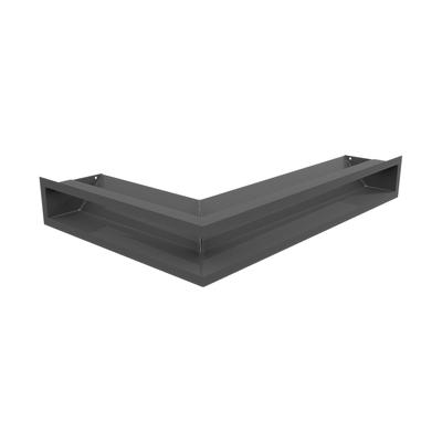 Vent Cover LUFT rohový pravý 40x60x9 grafit