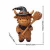 Halloween Christmas Cute Highland Cow Resin Ornament