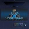 Custom Name,Club Brugge KV Mouse Pad, Large Gaming Desk Mat, Non-slip XXL Mousepad for Laptop & Tablet, Mini PC Playmat with Stitched Edges