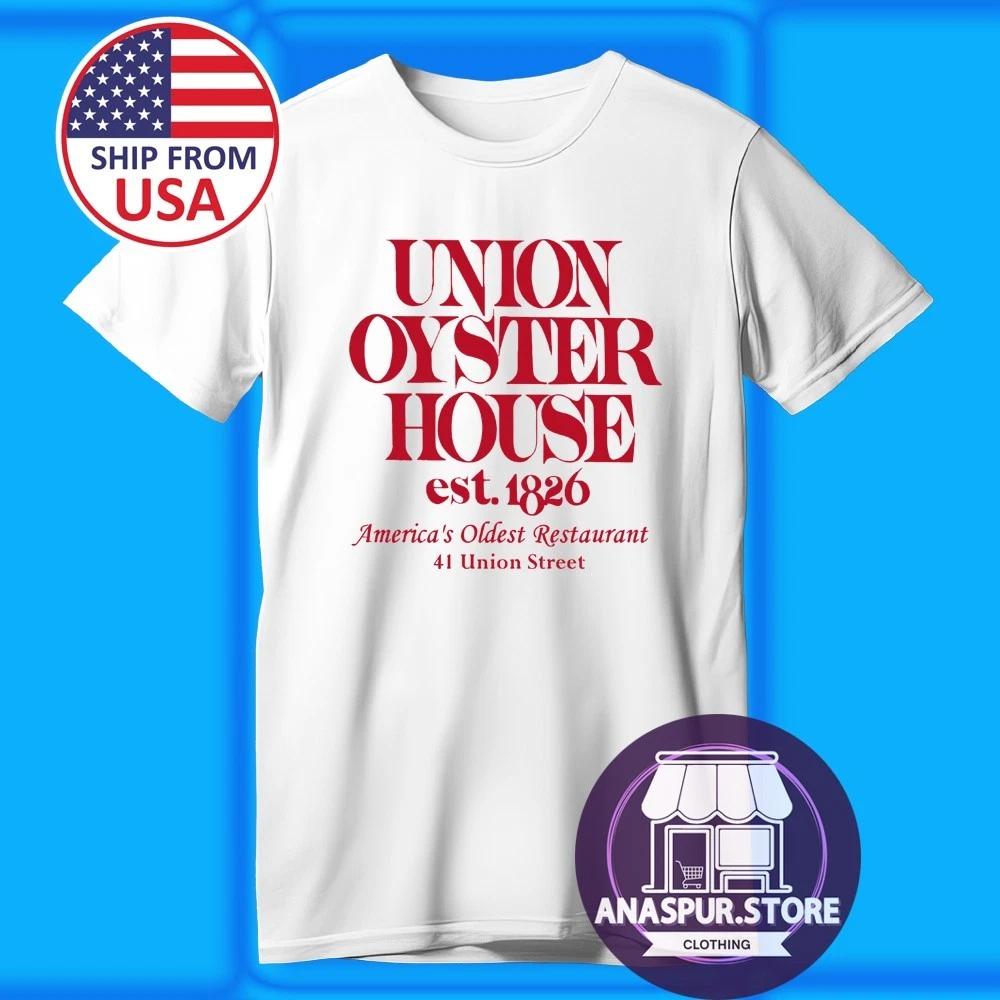 Union Oyster House Restaurant Old Country Men s White Size S-5XL 2XL