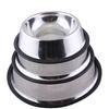 1 Pc Stainless Steel Durable Pet Dog Cat Feeding Food Non Slip Bowl Dish