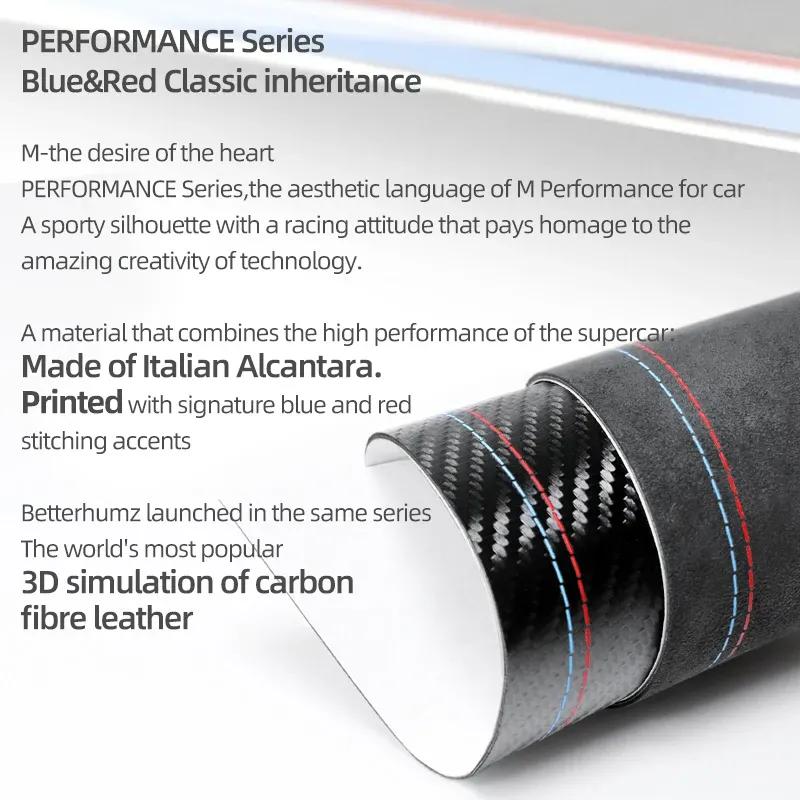 For BMW Z4 E89 2009-2016 Dashboard Trument Panel Trim Strip Performance Made of Alcantara Sticker Car Auto Interior Accessory