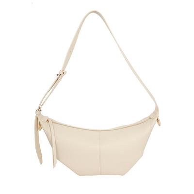 Croissant Leather Women's Bag Crossbody Bag, Women's Large-capacity Top Layer Leather Versatile Commuting Single-shoulder Bag