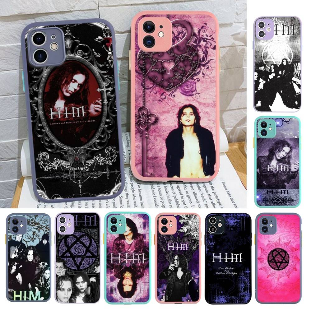 Band His Infernal Majesty Phone Case For IPhone 11 12 13 14 15 16 Pro Plus X XS MAX Matte Bumper Shockproof Cover