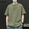 JEEP SPIRIT Men's Loose Fit Cotton Short Sleeve T-Shirt