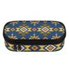 Pen Case Roomy Interior 300D Polyester Smooth Zipper with Main Pocket Mesh Layer and Removable Pen Divider for School and Study