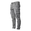 Jeans Elasticizzati da Uomo con Tasche Laterali per Snellire, Vestibilità Slim e Vestibilità Aderente