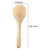 10pcs Maracas Hand Percussion Rattles Diy Wood Maracas With Crisp Blow Sound For Music Party Favors - Ri
