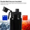 25oz Sports Water Bottle Leakproof Gym Vacuum Mug PortableCup Stainless Steel Outdoor Sport Cup Insulated Water Bottle