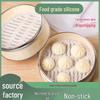 Food-Grade Silicone Steamer Mat | Round Baozi and Cage Steamer Liner