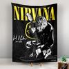 Nirvana Tribute Design Patterned tapestry for bedroom and living room home decor