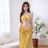 Sanya Island Thailand Bali Holiday Split Swimsuit Women's Sexy Bikini Three-piece Suit Covers Belly Makes You Feel Thinner