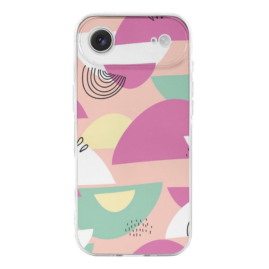 1 Pack For Iphone 17/17Air/17Pro/17ProMax TPU Case With Slim Design, Drop Cushion Corners, Anti-Scratch Surface, and Raised Bezel