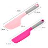 Butter Knife Silicone Cream Butter Cake Spatula Mixing Batter Scraper Brush Butter Mixer Cake Brushes Baking Tools