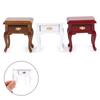 1:12 Wooden Bedroom Dollhouse Miniature Bedside Furniture Accs