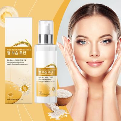 Rice Water Moisturizing Emulsion Is Gentle And Hydrating For All Skin Types. It Is Suitable For Balancing Water And Oil 100ml