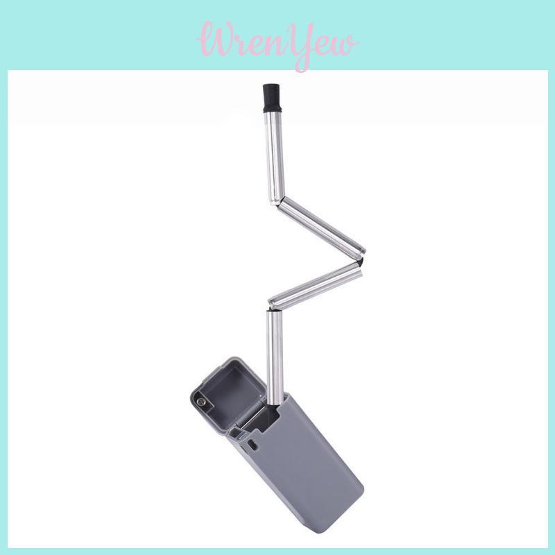 Premium Quality Creative Portable Outdoor Stainless Steel Travel Collapsible Reusable Straw For Sustainable Living