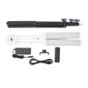 LED Video Light 40W Dimmable 3200K to 5600K Foldable Double Arms LED Fill Light with Phone Holder Tripod for Makeup EU