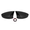 For Honda 11th Civic 2022-23 Carbon Fiber Horn Style Side Mirror Cover Caps Trim