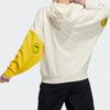 Adidas Neo X Smiley Collaboration Vintage Sports Sweatshirt Women Sweatshirt Light-Yellow HE7952