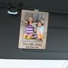 Visor Clip Photo Frame Car Photo Holder Interior Decoration For Photography Enthusiasts Families Road Trip Drivers Fitness