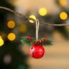Christmas & New Year Tree Bell Pendant with Pinecone Chime Decoration
