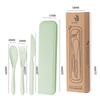 Linpan Portable Wheat Straw Cutlery Set