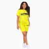 Tuta estiva da donna con stampa T-shirt+Pantaloncini Set da 2 Pezzi Moda Abbigliamento Sportivo Lusso Casual Tuta Corta a Maniche Corte