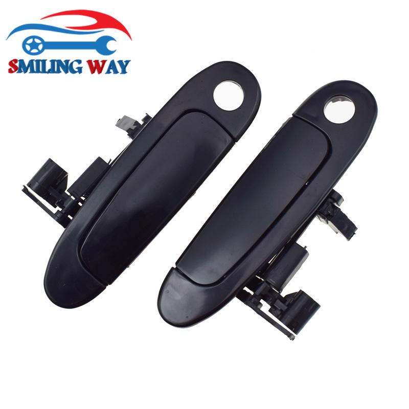 1/ 2/ 4 Pcs Outside Door Handle Front or Rear Left Driver or Right Passenger For Toyota Echo 1.5L 2000 2001 2002 2003 2004 2005
