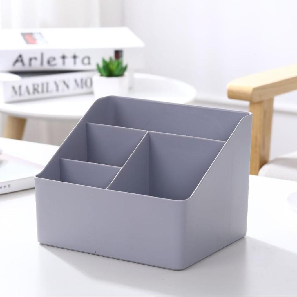 Organisateur de Bureau Étudiant - Couleur Unie Multi-Grille Support à Gloss à Lèvres et Rouge à Lèvres